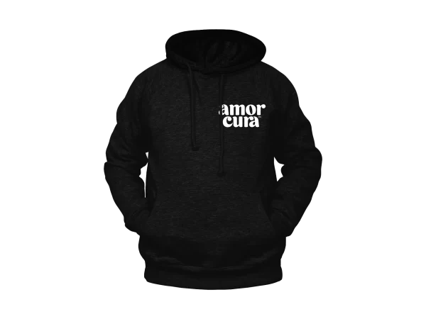 black hoodie amorcura